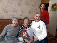 Свой 95-ый день рождения сегодня отмечает ветеран Великой Отечественной войны, труженик тыла Кудрявцева Александра Ивановна