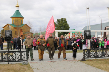 В Югре завершилась патриотическая экспедиция «Маршрут Победы» с участием депутата Осадчука