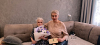 Сегодня свой 93-й день рождения празднует Абрамова Раиса Семеновна - жительница г. Советский, труженик тыла в годы Великой Отечественной войны!