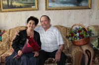 Поздравление семье Савиновых с 60-летием совместной жизни 