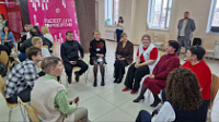 Сотрудники центра «Союз» приняли участие в Межмуниципальном форуме презентаций лучших практик поддержки участников СВО и их семей в Югре «Территория опыта» в городе Нягань