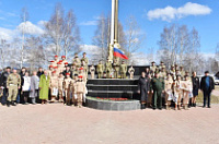 Торжественная церемония посвящения в ряды ЮНАРМИИ